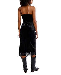 Free People Women's Raise A Toast V-Neck Midi Dress