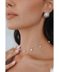 Untamed Petals Angelica Pearl Gold Plated Necklace
