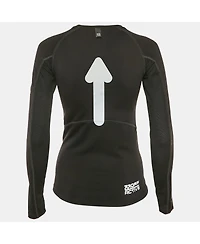 Pre-Owned Off-White Women's Black Jersey Long Sleeve T-Shirt