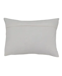 Saro Lifestyle Beaded Band Decorative Pillow Cover