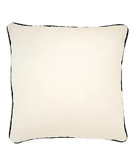 Saro Lifestyle Happy Halloween Tree Down Filled Decorative Pillow, 18" x 18"