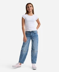 abercrombie kids Girls High Rise Balloon Jeans