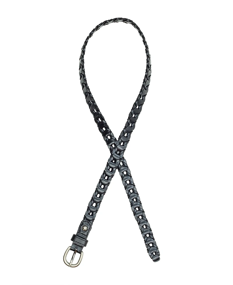 Patricia Nash Women's Atina Chain-Link Leather Belt