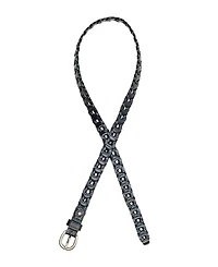 Patricia Nash Women's Atina Chain-Link Leather Belt