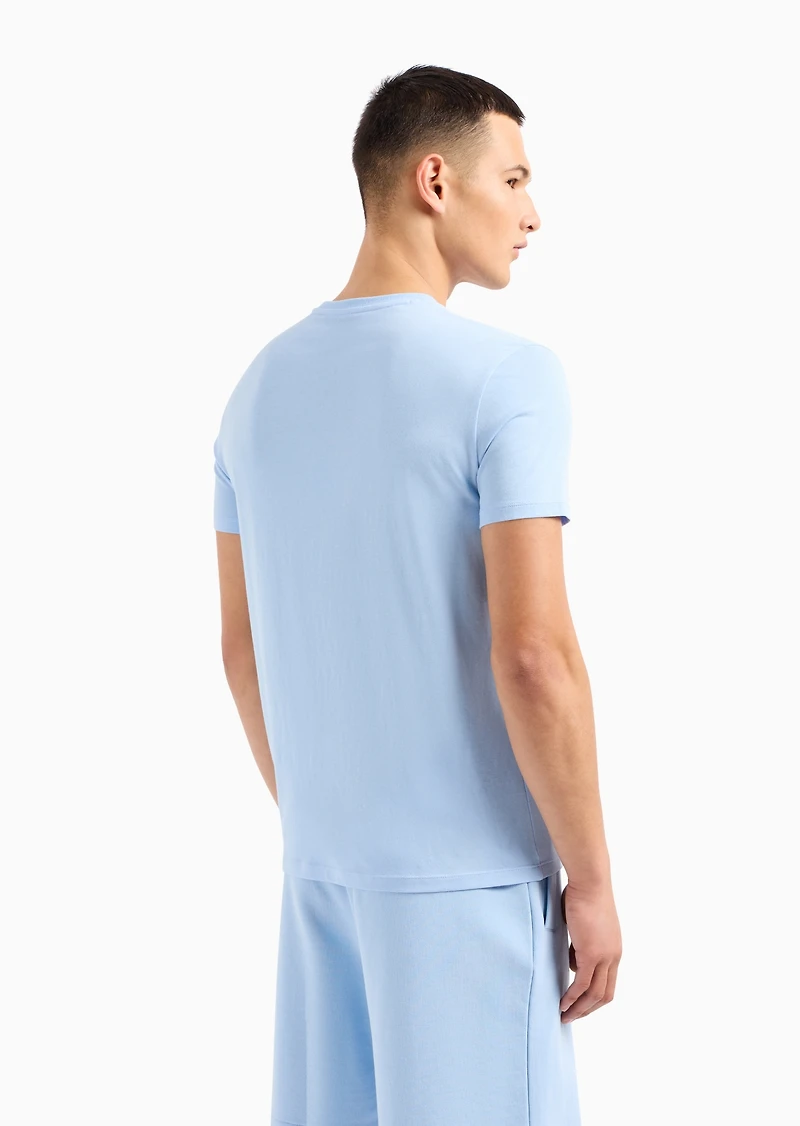 A|X Armani Exchange Men's Limited Edition Milano Logo Patch T-Shirt