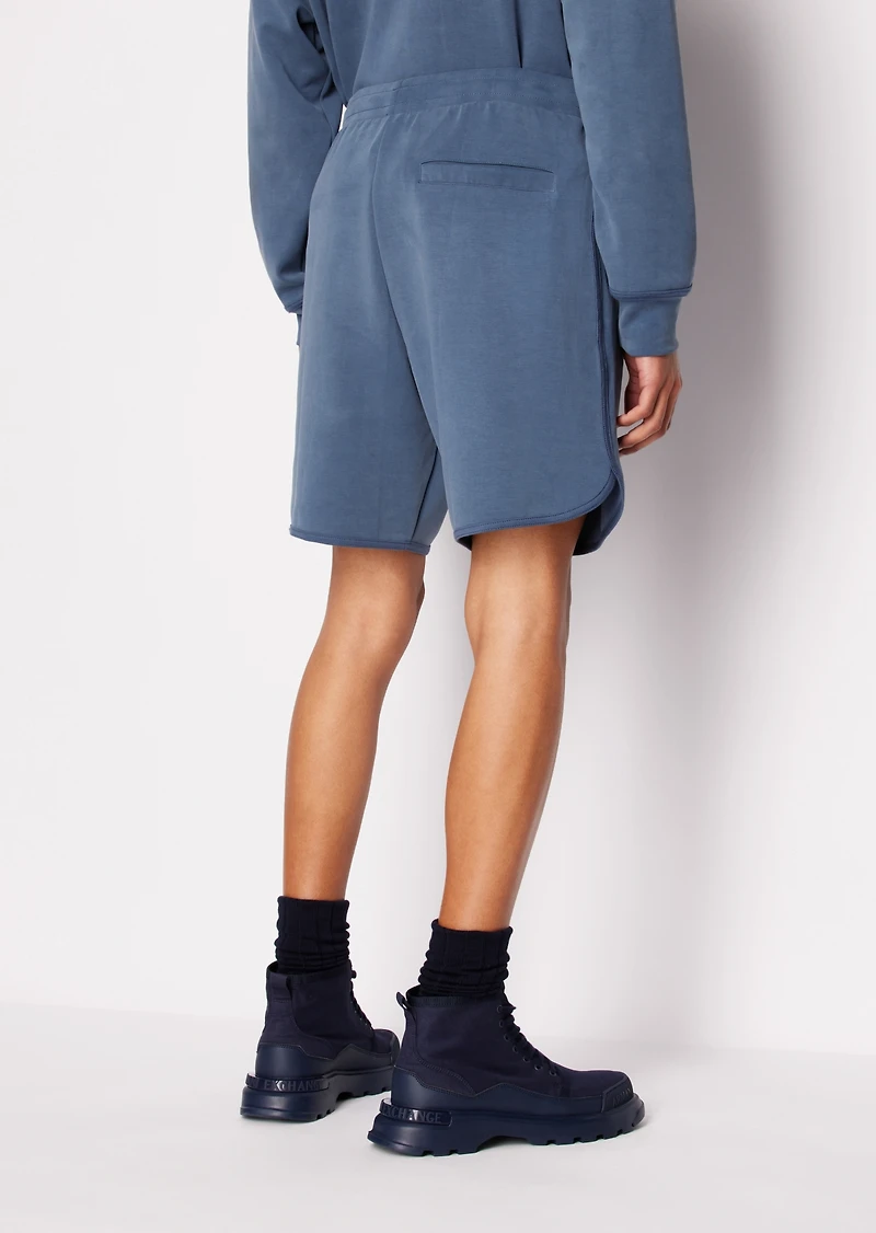 A|X Armani Exchange Men's Stretch Ax Logo Shorts