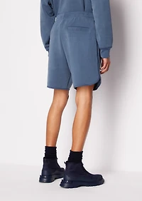 A|X Armani Exchange Men's Stretch Ax Logo Shorts