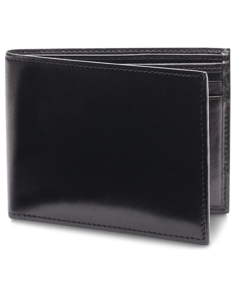 Bosca Men's Old Leather Executive Id Wallet Rfid, Black