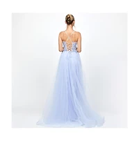 Bariano Women's Adina Tulle Ball Gown