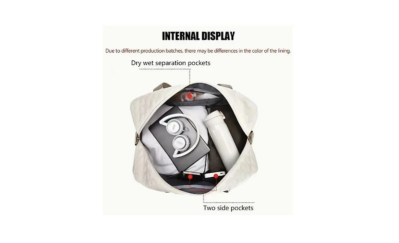 Three-dimensional Diamond Patterned Small Square Tote