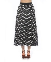 Alexia Admor Women's Kesia Midi Pleated Skirt