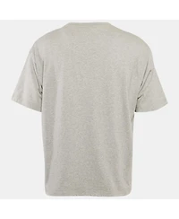 Pre-Owned Jacquemus Men's Grey Cotton Crew Neck T-Shirt