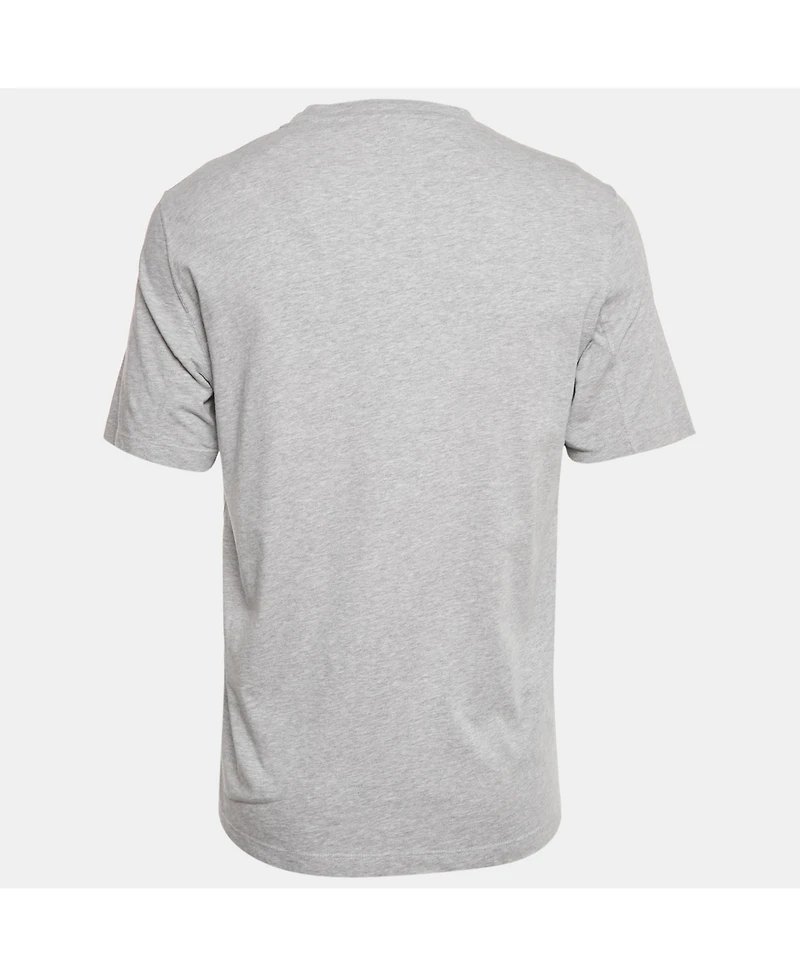 Pre-Owned Brunello Cucinelli Men's Grey Melenga Jersey Crewneck T-Shirt