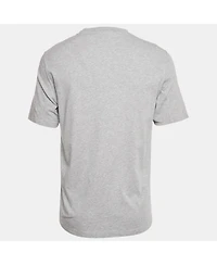 Pre-Owned Brunello Cucinelli Men's Grey Melenga Jersey Crewneck T-Shirt