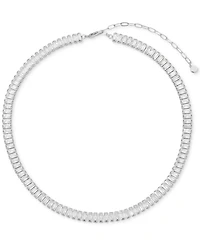 Ettika Crystal Baguette Tennis Necklace