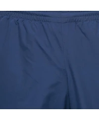 Pre-Owned Balenciaga Men's Navy Blue Logo Print Nylon Pants