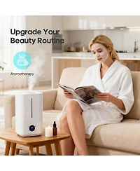 Household Air Purifier, True Hepa Air Purifier & Filter for Allergens, Pets, Smoke