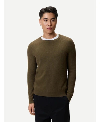 Gobi Cashmere Men's Ribbed Sweater