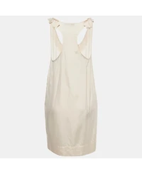 Pre-Owned Stella Mccartney Women's Pink Silk Blend Sleeveless Mini Dress