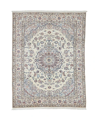Adorn Hand Woven Rugs Persian Nain 6' 7" x 10' 6" Area Rug
