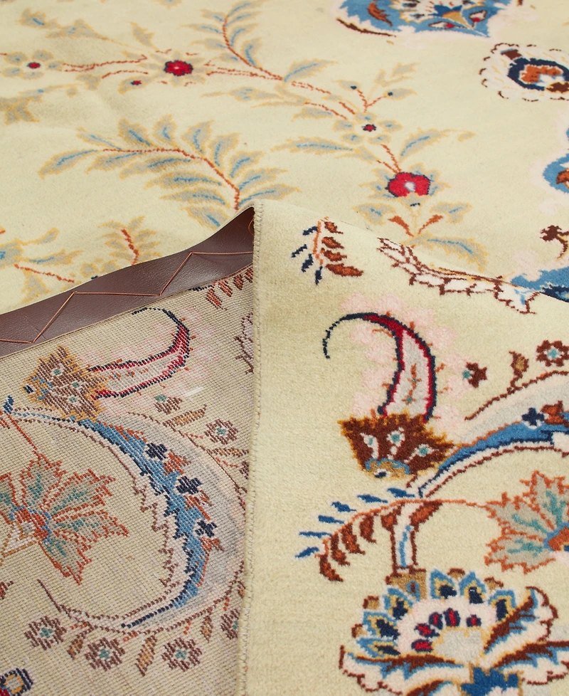 Adorn Hand Woven Rugs Persian Kashan 9' 3" x 10' 10" Area Rug