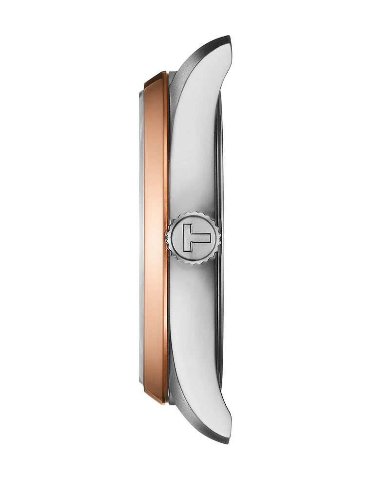 Tissot Unisex Gray Stainless Steel Bracelet Watch, 34mm