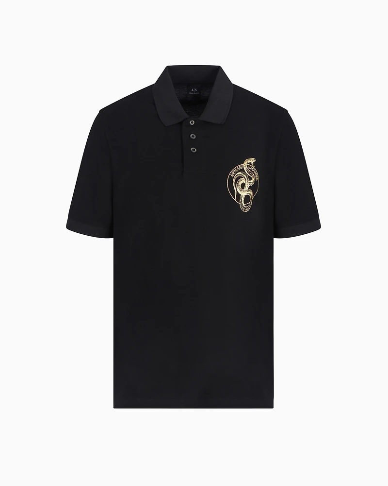 A|X Armani Exchange Men's Lunar New Year Polo