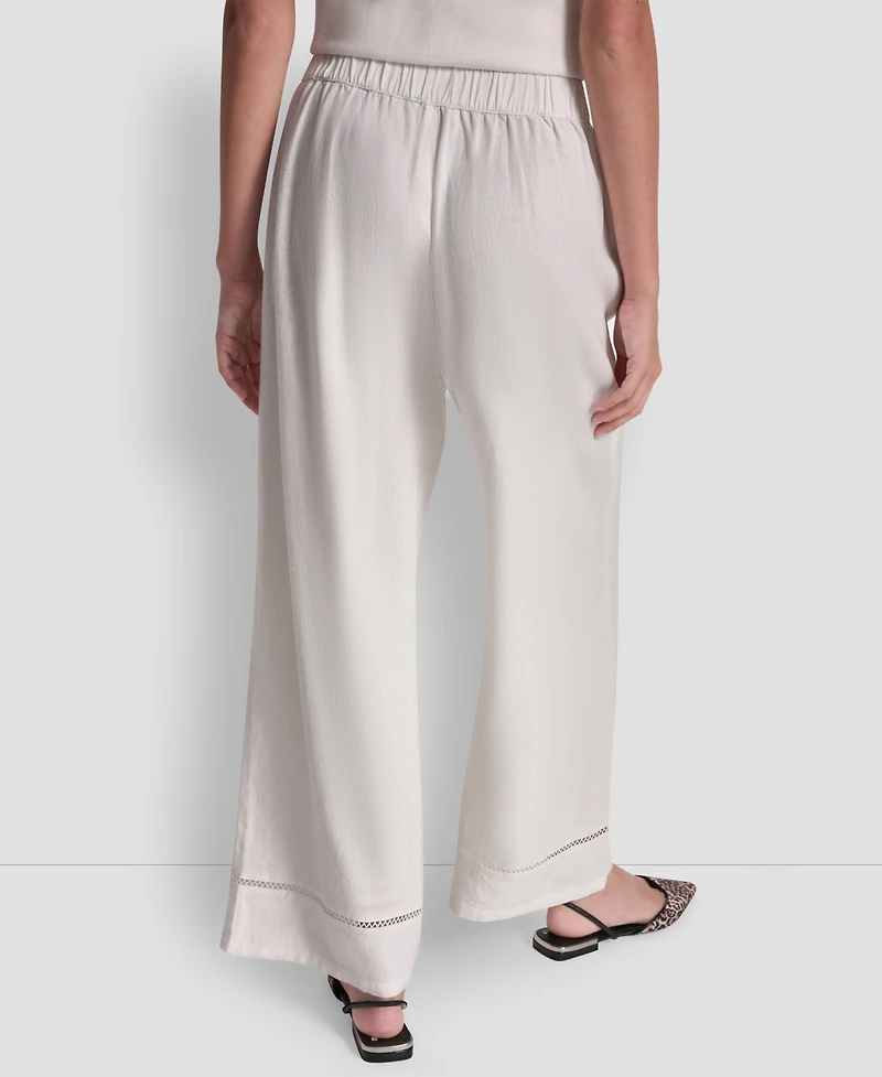 Dkny Jeans Women's High Rise Pull-On Ankle Pants