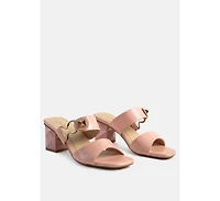 Hookup Fantasy Block Heel Sandals