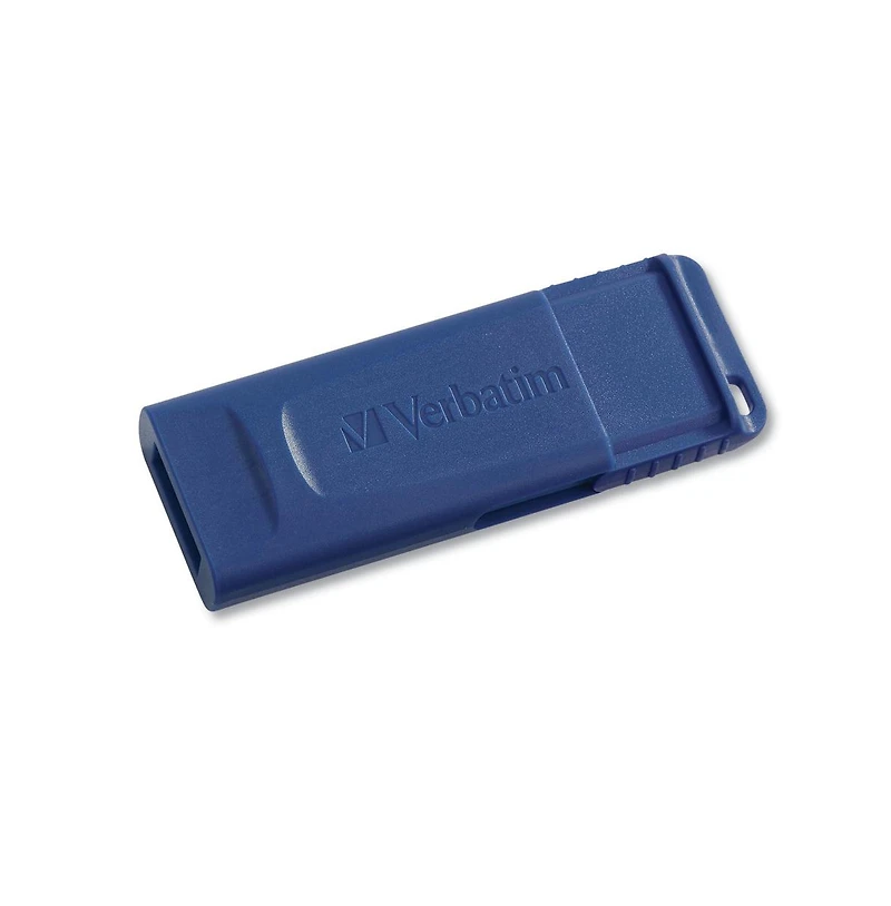 Verbatim 97088 8 Gb Classic Usb 2.0 Flash Drive - Blue