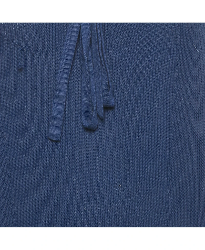 Pre-Owned Marni Women's Rib Knit Tie-Up Detail Tank Top