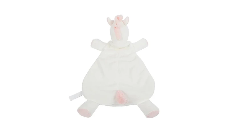 WubbaNub Baby White Unicorn Lovey