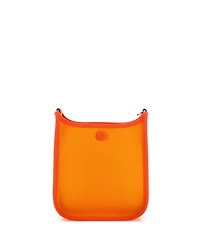 Pre-Owned HERMES Tpm Neo Evelyne Bag Toile and Leather