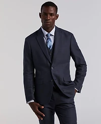 Perry Ellis Men's Herringbone Linen Blazer