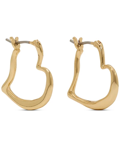 kate spade new york Amour Gold-Tone Huggie Hoop Earrings (also Silver-Tone)