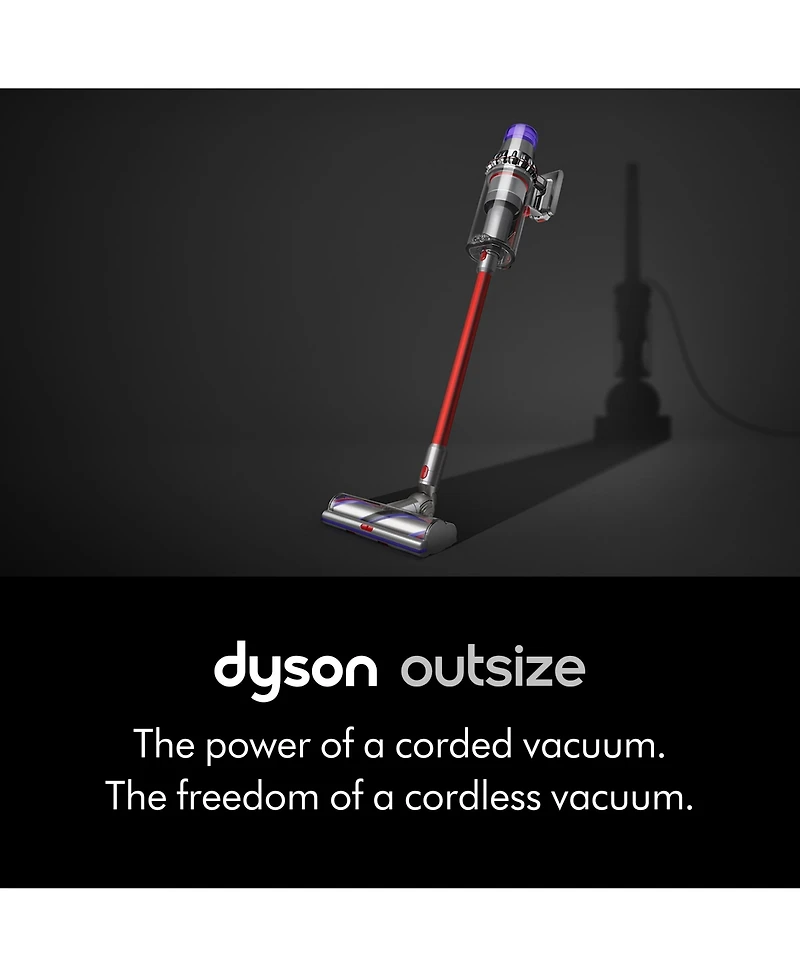 Dyson Outsize Cordless Vacuum - Red