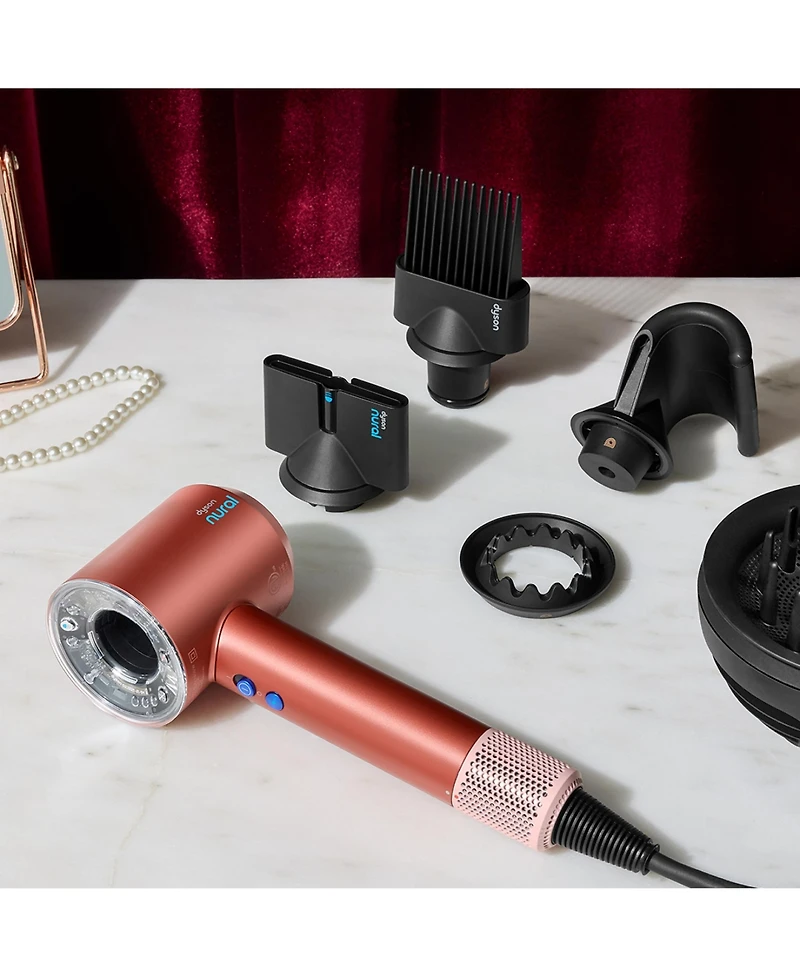 Special Edition Dyson Supersonic Nural Hair Dryer | Strawberry Bronze/Blush Pink