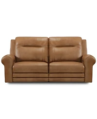 Furniture 2-Pc. Alexandre Leather Sofa with 2 Power Motion Recliners, Exclusively at Macy's