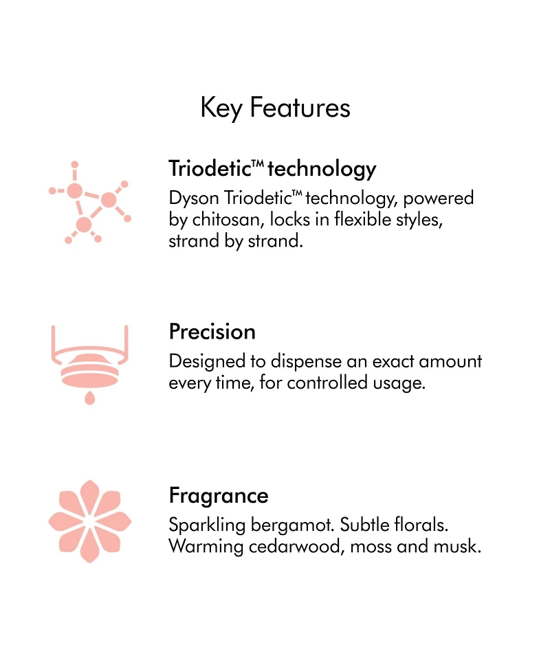 Dyson Chitosan Pre-style cream, Curly to Coily, Light Conditioning, 100ml