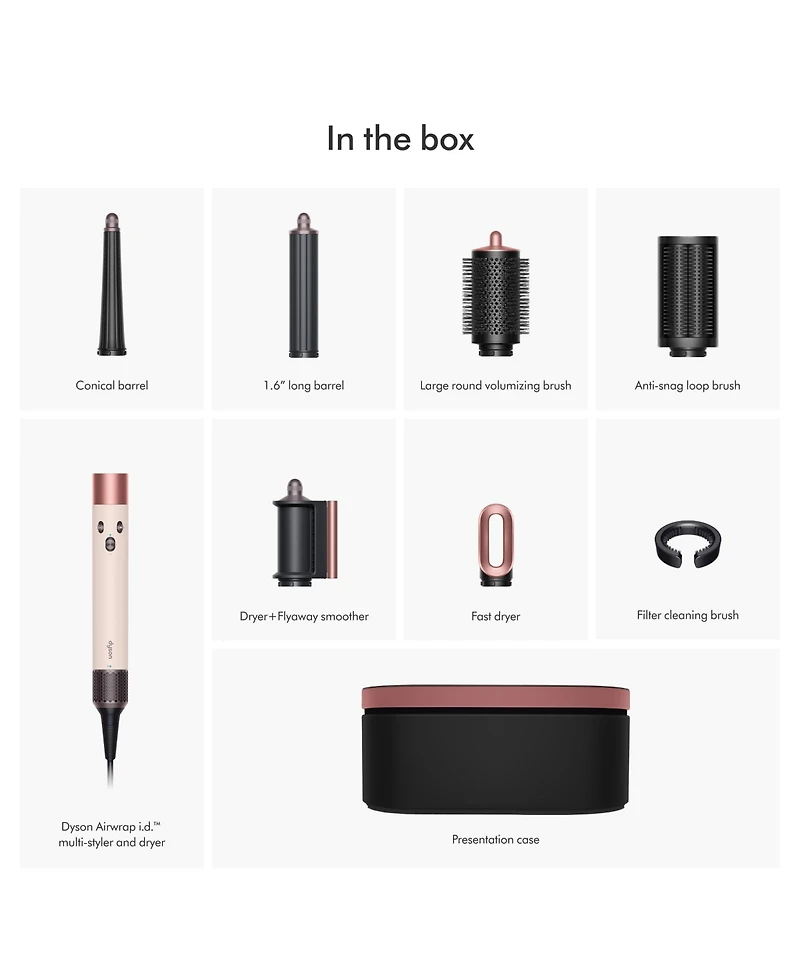 Dyson Airwrap i.d. multi-styler Straight+Wavy | Ceramic Pink/Rose Gold
