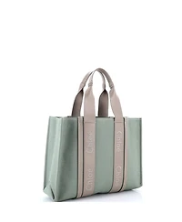 Pre-Owned Chloe Large Woody Tote Leather