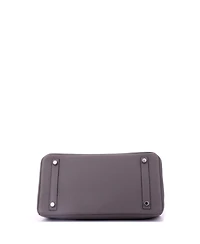 Pre-Owned Hermes Birkin 30 Handbag Grey Togo with Palladium Hardware