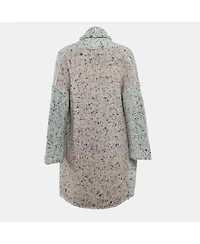 Pre-Owned Zadig & Voltaire Women's Grey Knit Open Front Cardigan