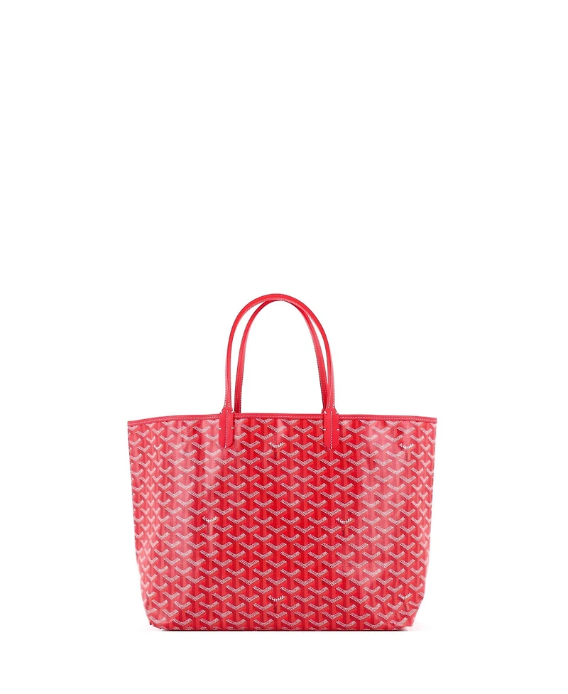 Pre-Owned Goyard Pm Saint Louis Reversible Tote Coated Canvas and Printed Canvas