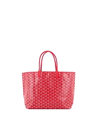 Pre-Owned Goyard Pm Saint Louis Reversible Tote Coated Canvas and Printed Canvas