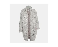 Pre-Owned Zadig & Voltaire Women's Grey Knit Open Front Cardigan