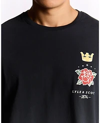 Lyle & Scott Men's Rose And Crown Graphic T-shirt