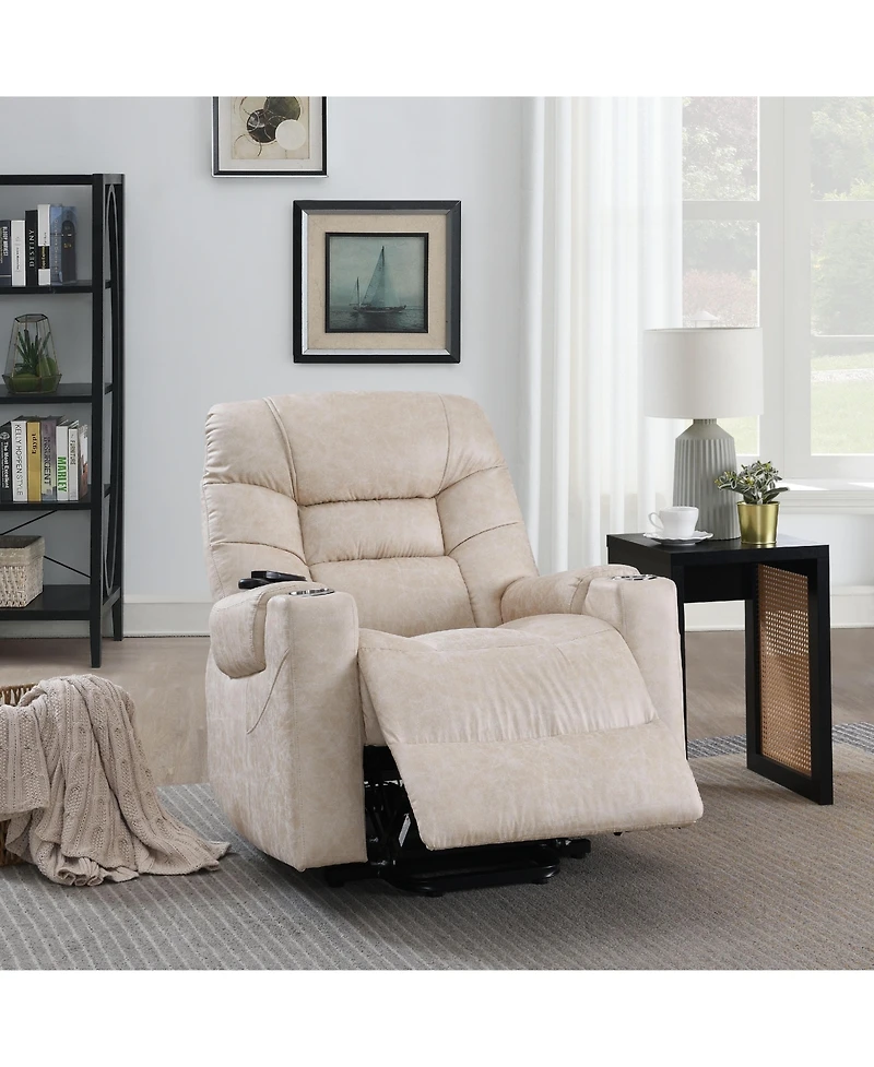 Sumyeg Power Lift Recliner with Heating and Massage