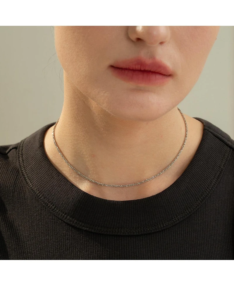 Bearfruit Jewelry 18K Gold Plated Sterling Silver Dazzling Sophistication Necklace Set Holiday Gift Idea