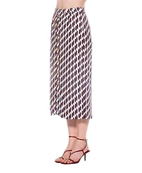 Alexia Admor Women's Carla Front Button Down Midi Skirt